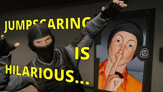 Jumpscaring people is HILARIOUS...