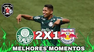Palmeiras 2 x 1 Bragantino / Gols melhores momentos / semifinal do paulistão 26/03/2022