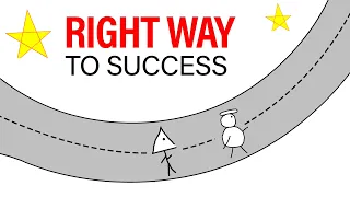 Right Way to Success - Motivation Animation Video