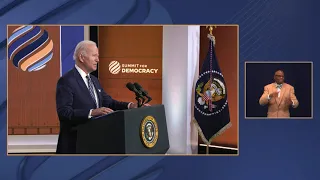 President Biden Delivers Closing Remarks at the Virtual Summit for Democracy