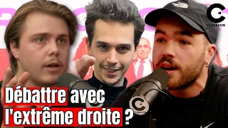 Faut-il débattre avec l'extrême-droite ? Louis Boyard et Georges Jordi débattent.