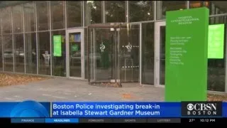 Boston Police Investigating Break-In At Isabella Stewart Gardner Museum