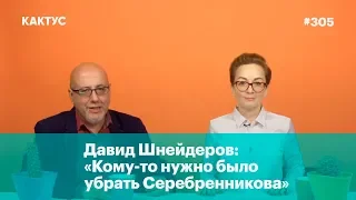 Давид Шнейдеров: «Кому-то нужно было убрать Серебренникова»