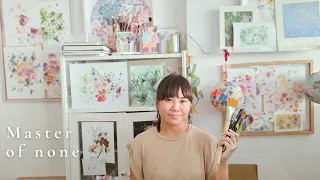 Did I find my style? Lessons from NOT sticking to painting in 1 style | Sketchbook paintings
