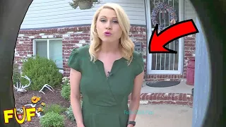 Best Weird Moments Caught on Doorbell Camera #9