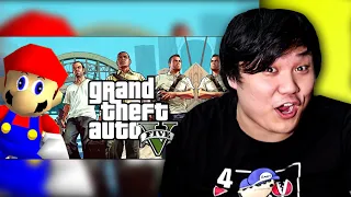 SMG4 explains why he made If Mario Was In GTA 5