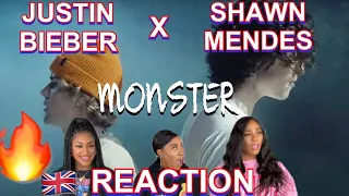 Shawn Mendes, Justin Bieber - MONSTER | UK REACTION 🇬🇧