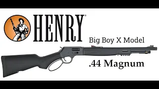 New Henry X Model .44 Magnum - First Test Firing!