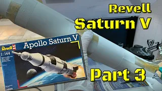 Revell 1/144 Saturn V Apollo 11 Build Part 3: Painting