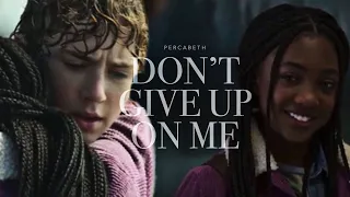 Percy & Annabeth || "I think you’re about to call me a friend" (+1x05 preview)