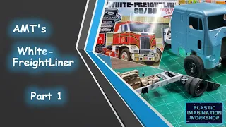 AMT's White-Freightliner Custom Build Part 1