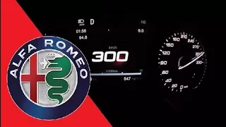 ➤ 2018 ALFA ROMEO Giulia Quadrifoglio 2.9 V6 (510 hp) 0-200 km/h 0-300 km/h Acceleration & Top Speed