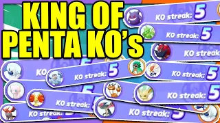 Worlds Best SoloQ Player PENTA KO Compilation | Pokemon Unite