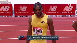 2024 New Balance Indoor Grand Prix | Men's 60m Heat 1