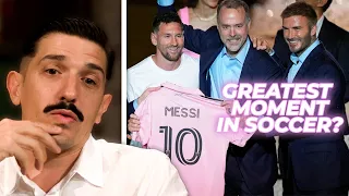 Is Messi Joining Miami a TOP 5 GREATEST American Sports Moment?