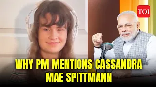 Who is Cassandra Mae Spittmann, the German singer winning hearts in India? Mann Ki Baat | PM Modi