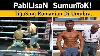 KABABATA NI MAGSAYO na undefeated Di Umubra Ang Tigasin Na Romanian Boxer