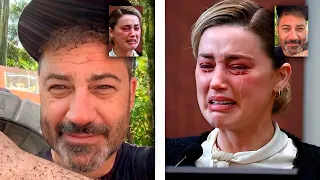 Kimmy Kimmel EXPOSES Amber Heard's LIES About Johnny Depp Attacking Her