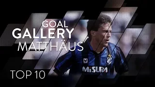 LOTHAR MATTHAUS | INTER TOP 10 GOALS | Goal Gallery 🇩🇪🖤💙