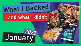 Why I backed Marvel Zombies and not Final Girl.. and other board games