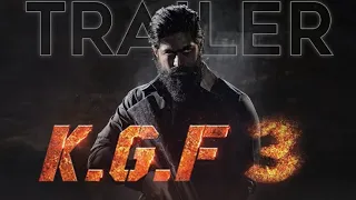 KGF Chapter 3 Official Trailer | Yash | prashanth neel | raveena tandon fan made