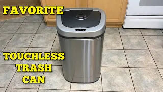 Touchless Trash Can ~ My All Time Favorite Motion Sensor Trash Can