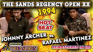 9-BALL: JOHNNY ARCHER VS RAFAEL MARTINEZ - 1994 SANDS REGENCY OPEN