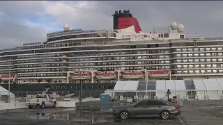 Cruise ship with sick passengers sets sail from San Francisco