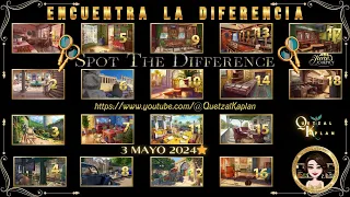 🔎Encuentra la Diferencia🔹STD🔹Spot The Difference🔹June's Journey🔍 ✨Escenas 1-18✨ ⭐3 Mayo 2024⭐