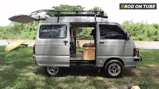 Mini Van Camper ไซส์เล็กน่ารัก Daihatsu Hijet S85V- Rod On Tube