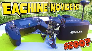 ✅ Комплект для учебы 🅵🅿🆅 Полетам - Eachine Novice-III Дрон + EV 800 FPV Шлем+ ER8 Пульт! 🔥