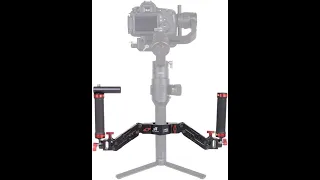 In Hand Review of DIGITALFOTO Ares Z Axis Spring Gimbal Dual Handle