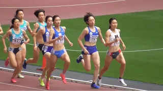 決勝  女子800m  関東インカレ陸上2024