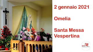 Medjugorje, omelia del 2 gennaio 2021 in italiano - Santa Messa Vespertina