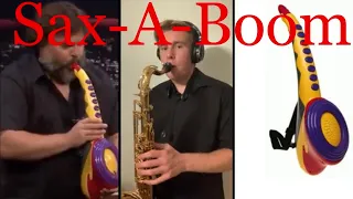 Jack Black's Sax-A-Boom, but it's a Funky Jam on a Real Sax