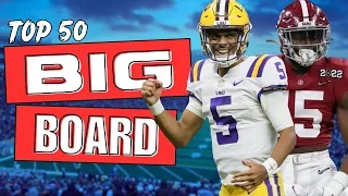 RANKING the TOP 50 Players in the 2024 NFL Draft