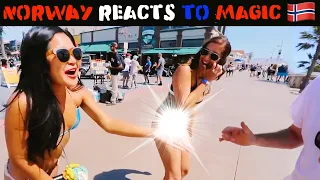 NORWAY REACTS TO MAGIC 🇳🇴-Julien Magic