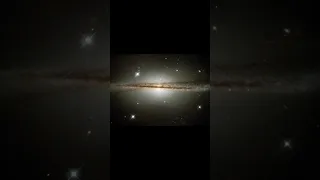 ESO 510-G13, An Unusual Warped Lenticular Galaxy, #shorts