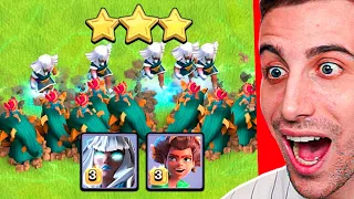 3 STELLE a LEGGENDA con le Guardiane delle Selve MAXATE! Clash of Clans ITA!