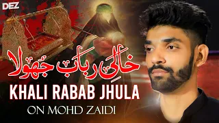 Nohay 2023 | Khali Rabab Jhula | On Mohd Zaidi | Noha Shahadat Ali Asghar 2023 | Muharram 2023 Nohay