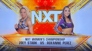 WWE 2K23: ROXANNE PEREZ VS ZOEY STARK [NXT WOMEN’S CHAMPIONSHIP] [NXT]