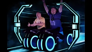 Tron Lightcycle Run Night Ride!!!