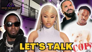Nicki Minaj Arrested in Amsterdam, Y.G. Takes Aim at Drake, Diddy Upset About Leaked Cassie Video