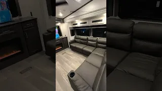 How did they fit this sofa in an RV 🤯 2024 Keystone Cougar 320RDS #rv #fifthwheel