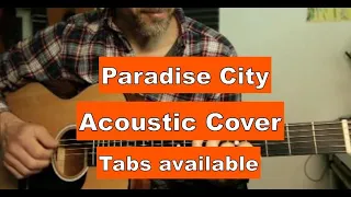 Paradise City (acoustic cover) by Guns N Roses - Acoustic Guitar - Fingerstyle