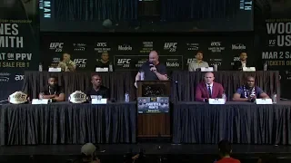 UFC 235: Полная пресс-конференция