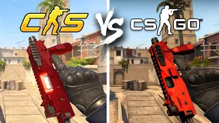 ALL MP9 SKINS - CS2 vs CSGO