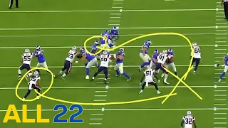 A Closer Look at the Rams Ground Game vs. Patriots (Week 14) | All 22