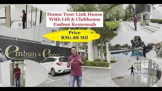RM1.88 Mil 4 Storey Courtyard Villa With Lift Embun Kemensah