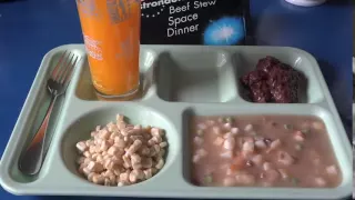 ASTRONAUT FOOD!  (Freeze-Dried Beef Stew "Space Dinner")